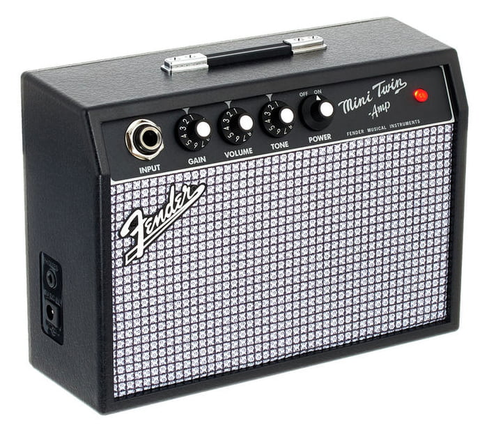 Комбоусилитель Fender MINI ‘65 TWIN-AMP, Черный - 9