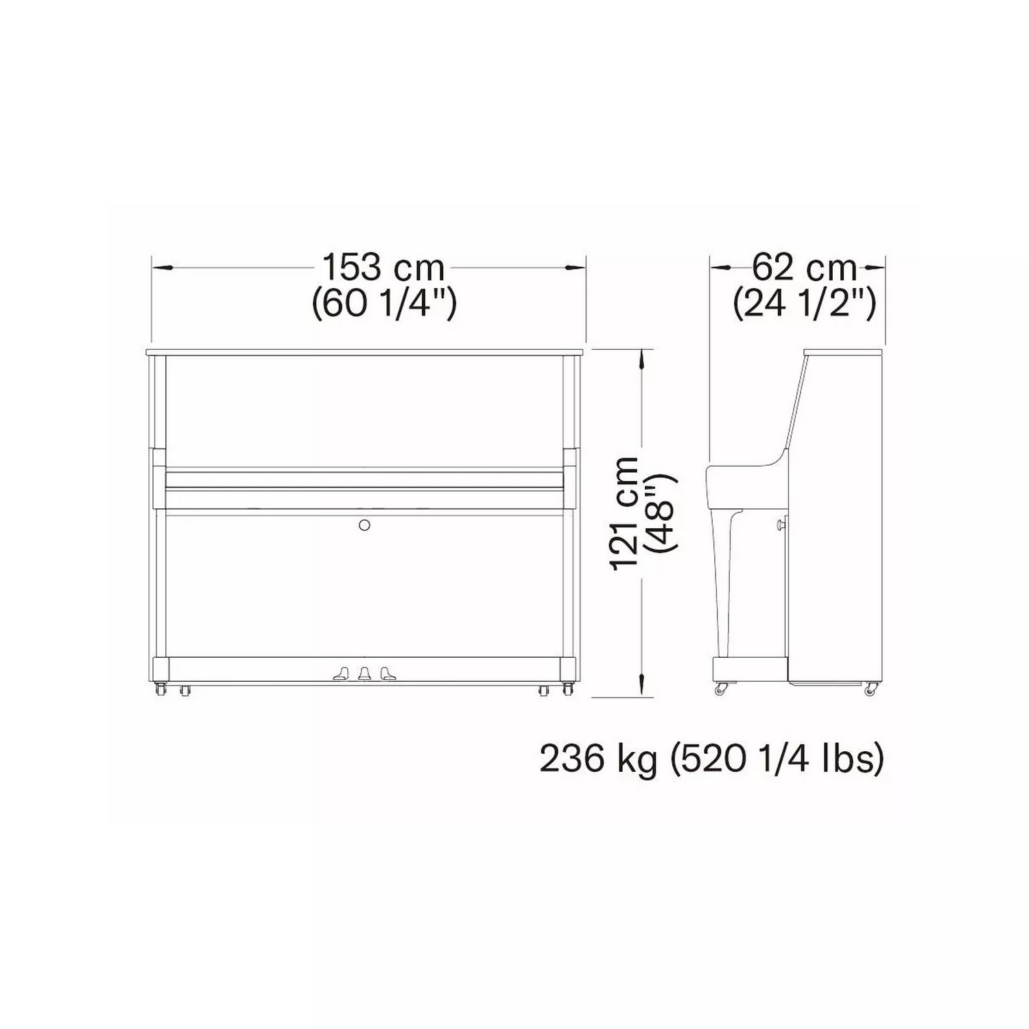 Гибридное сайлент пианино Yamaha B30 SC3 PWHC - 11