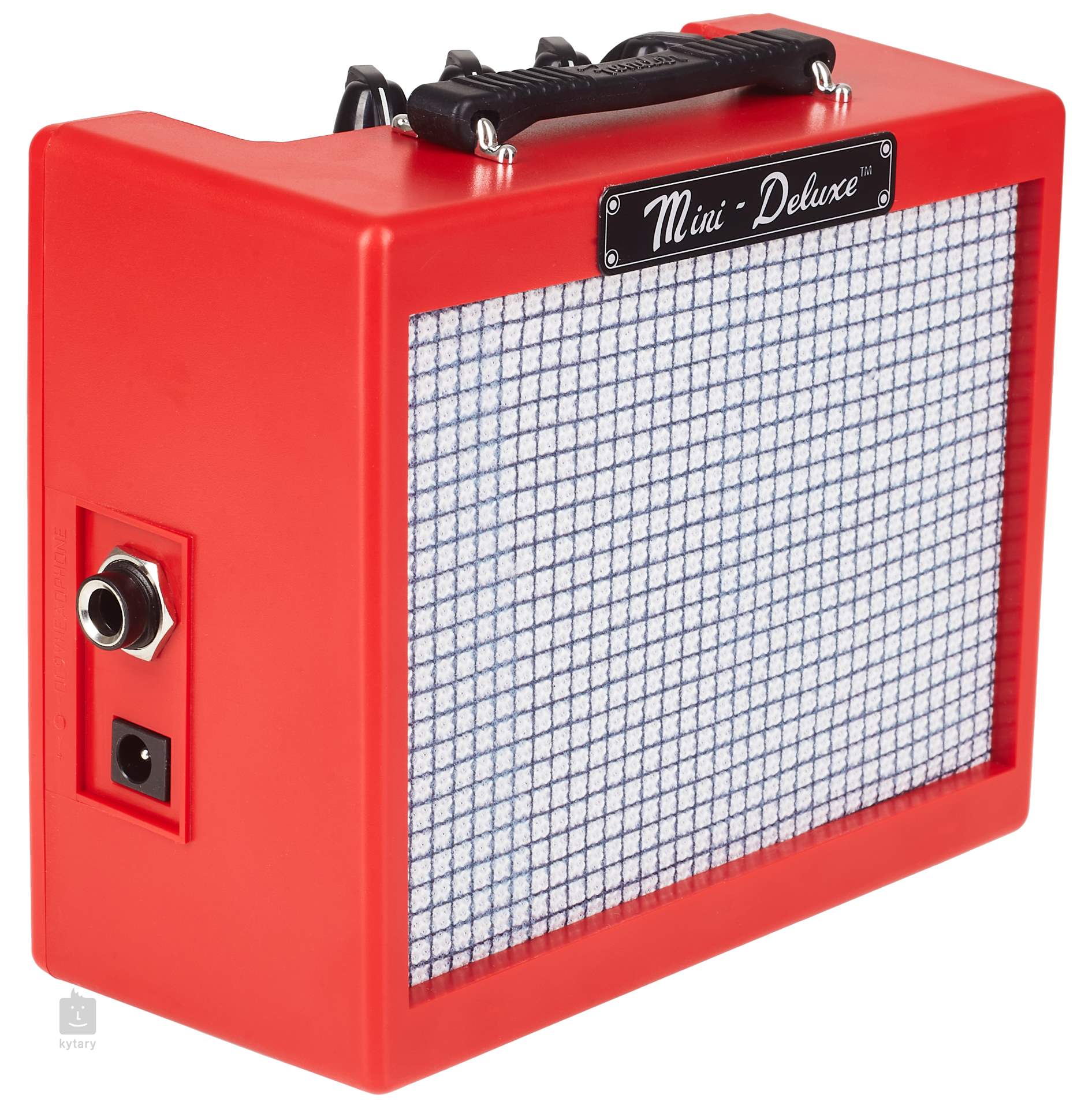 Комбоусилитель Fender MINI DELUXE AMP RED для электрогитары, Красный - 9