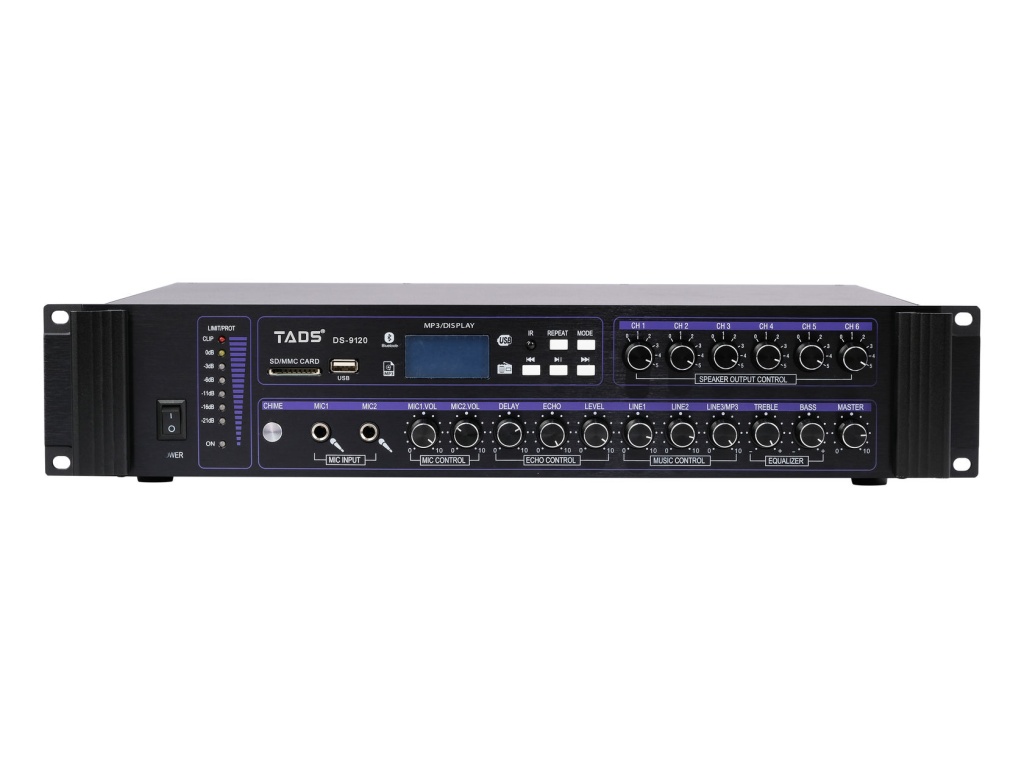 Усилитель мощности трансляционный TADS DS-9120 - 2