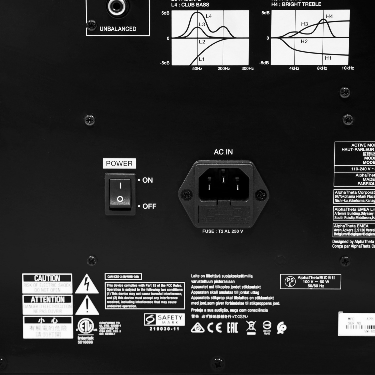Студийный монитор PIONEER VM-80 - 21