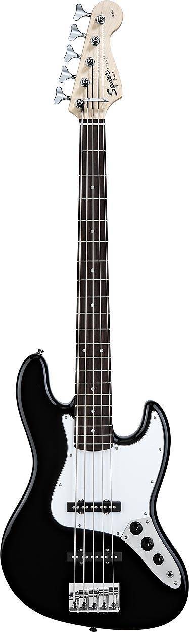 Бас-гитара Fender Squier Affinity Jazz Bass (RW) Black - 5