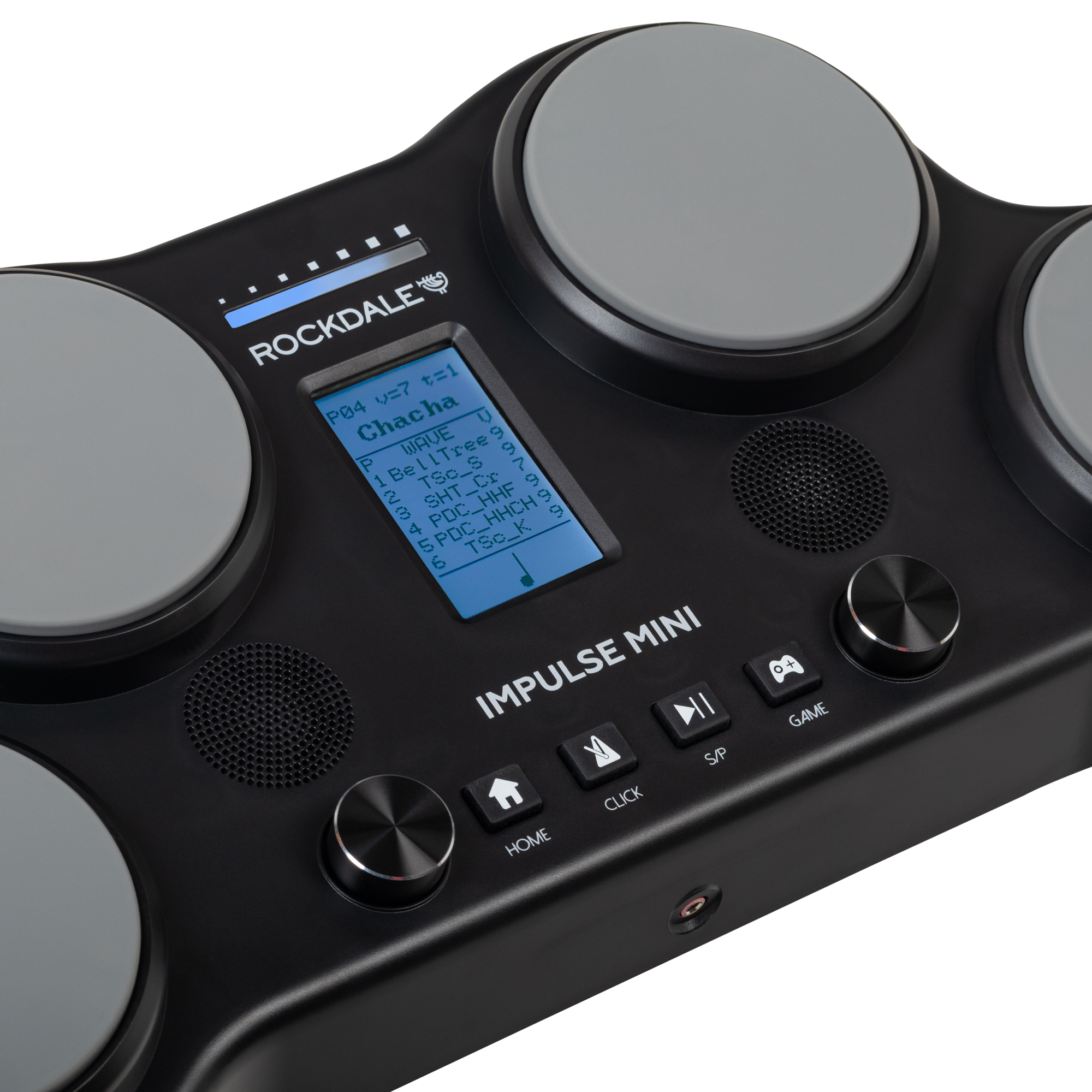 Электронная ударная установка Rockdale Impulse Mini Black - 17