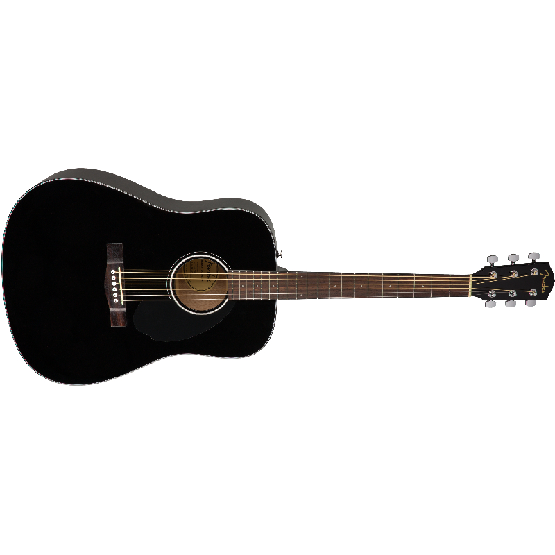 Акустическая гитара Fender Cd-60S Black - 11