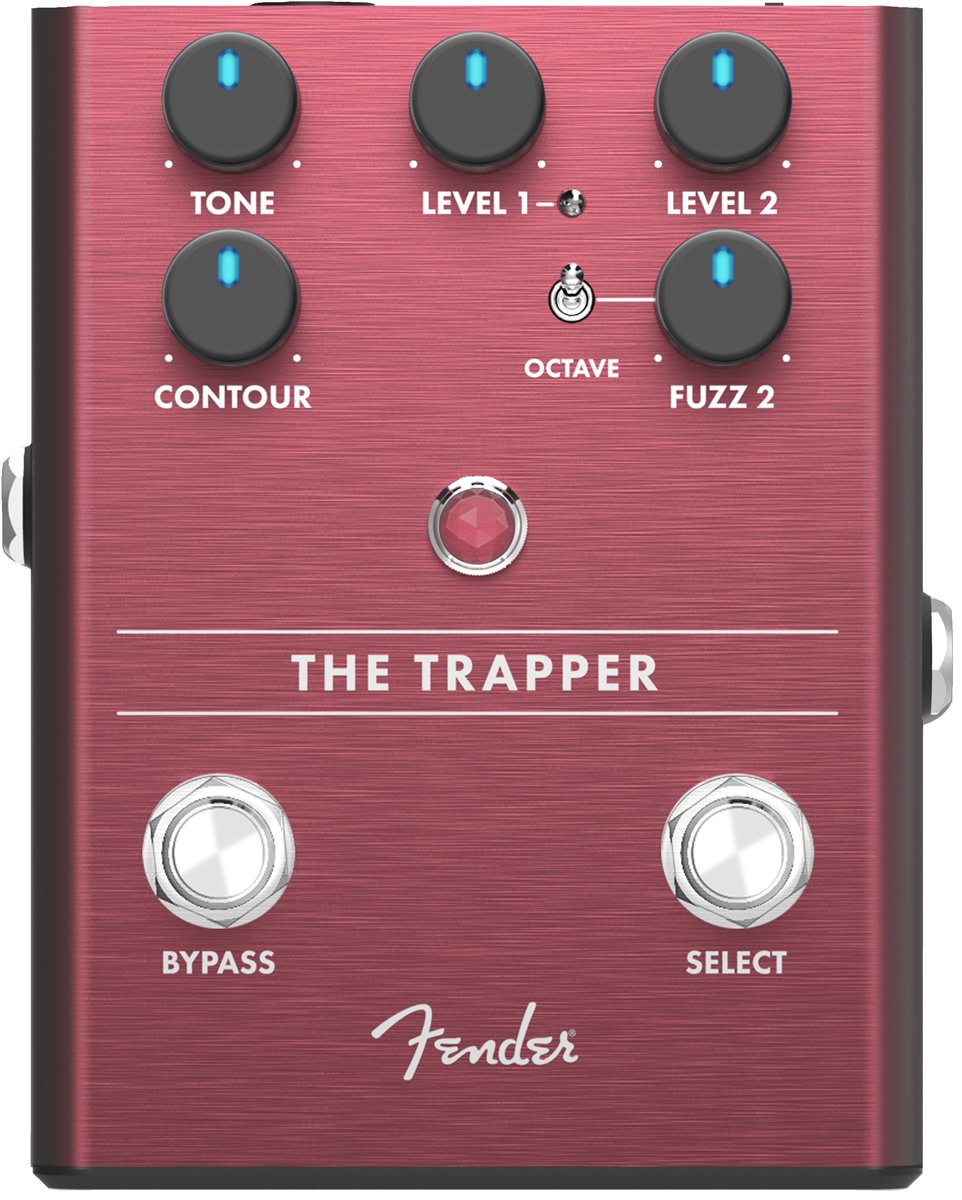 Педаль эффектов Fender THE TRAPPER DUAL FUZZ, Черный - 5