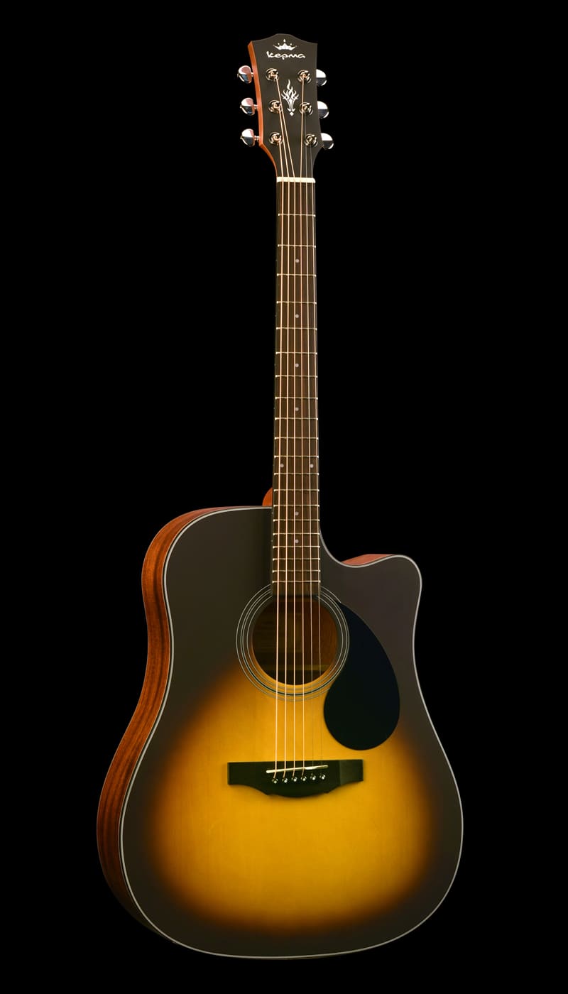 Электроакустическая гитара Kepma EDCE-K1-3TSM - 9