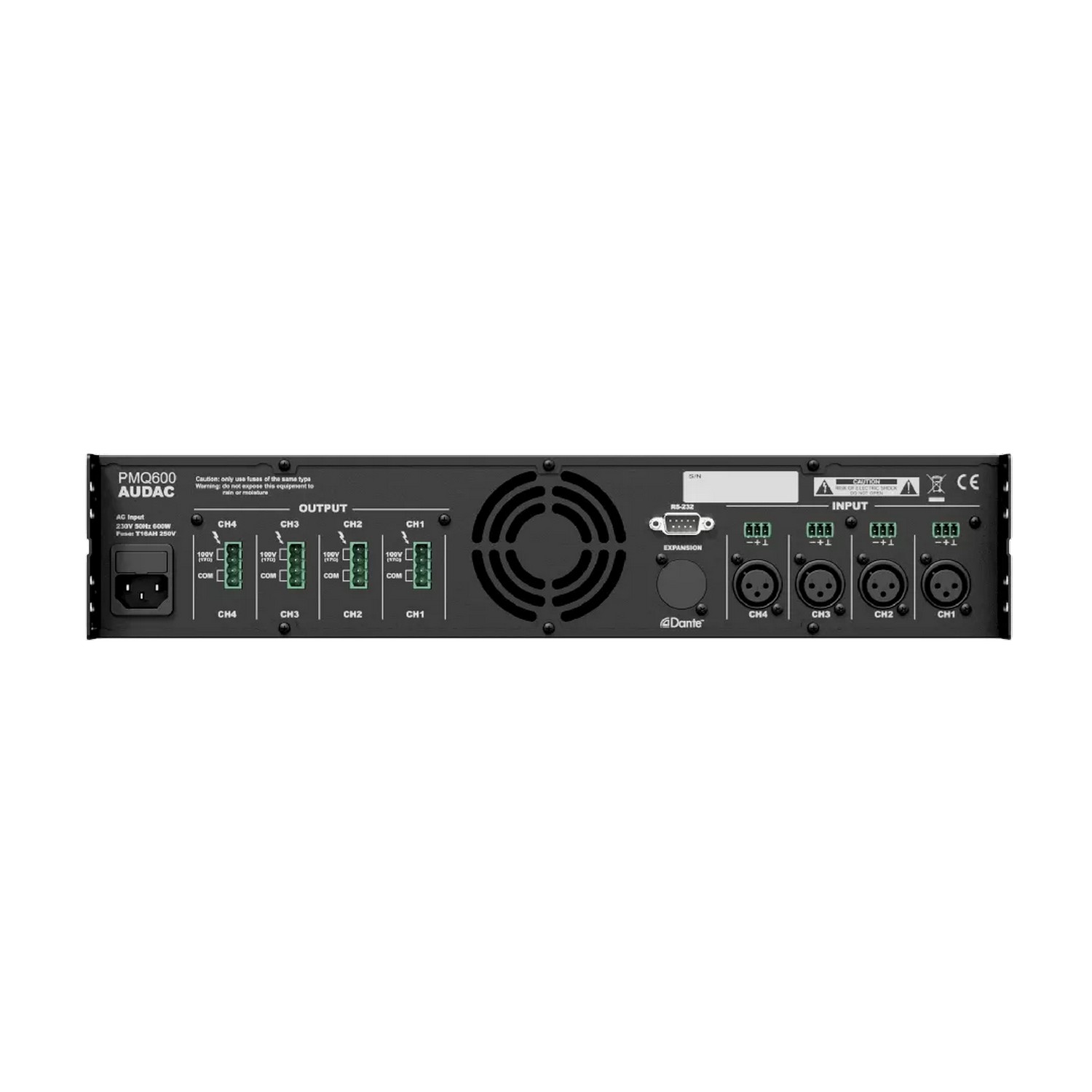 Трансляционный усилитель AUDAC PMQ600 - 9
