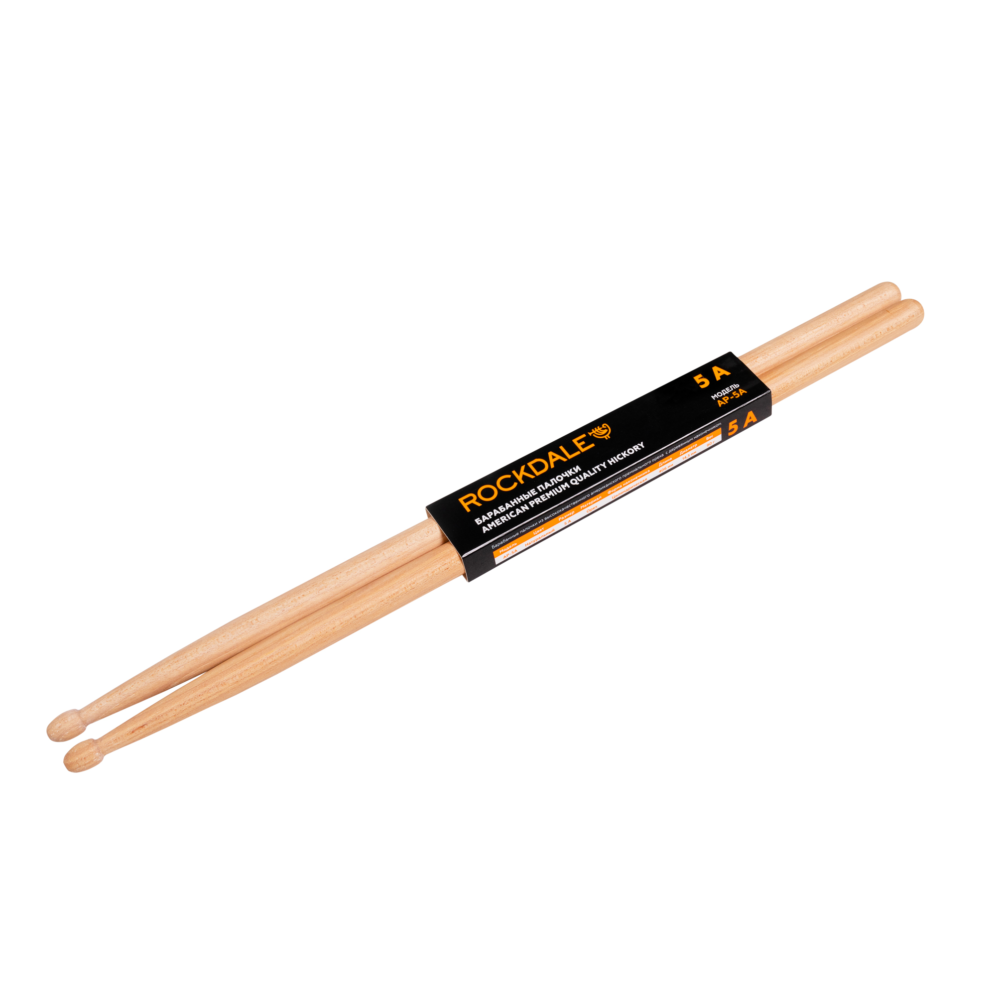 Барабанные палочки Rockdale American Premium Quality Hickory AP-5A - 13