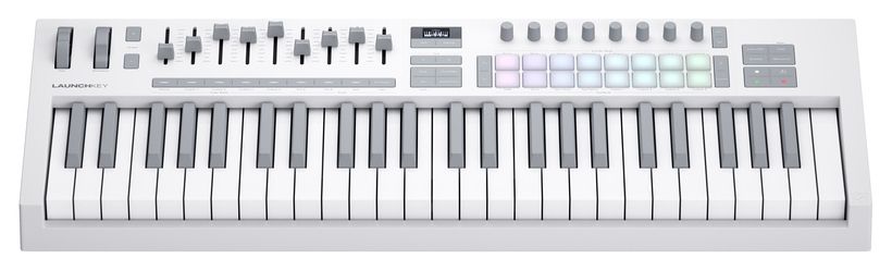MIDI-клавиатура NOVATION Launchkey 49 MK4 WH - 9