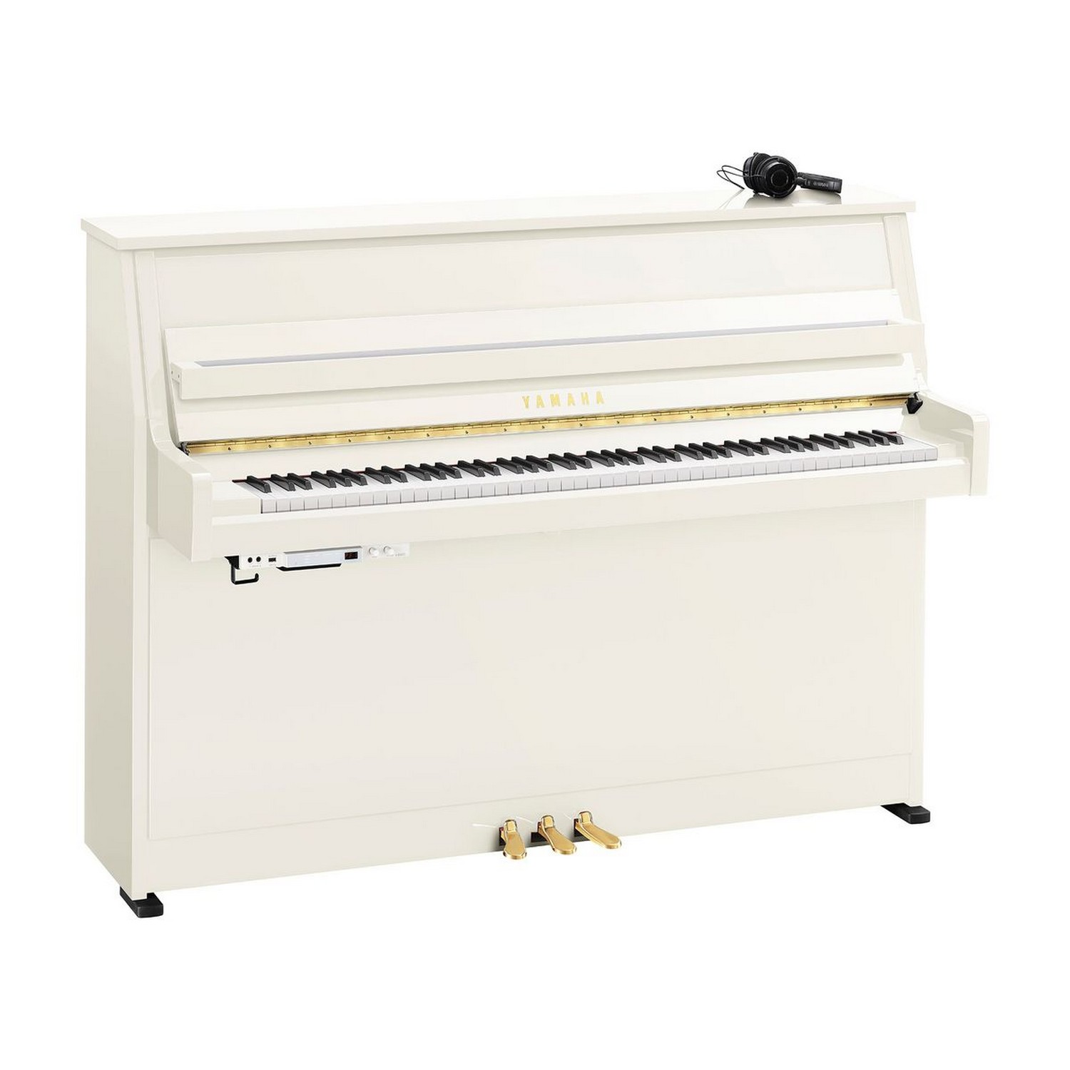 Гибридное сайлент пианино Yamaha B10 SC3 PWH - 7