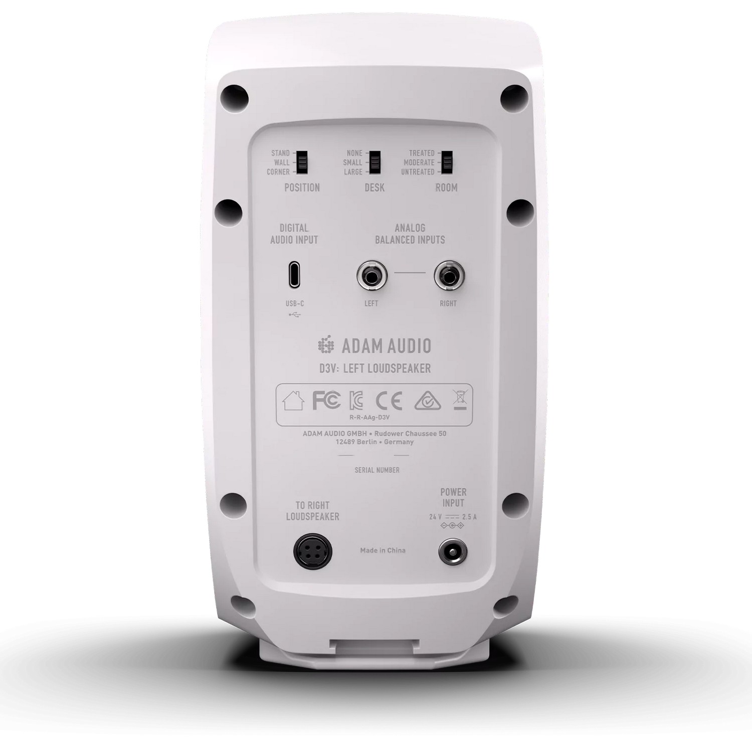 Активный монитор Adam D3V WH - 16