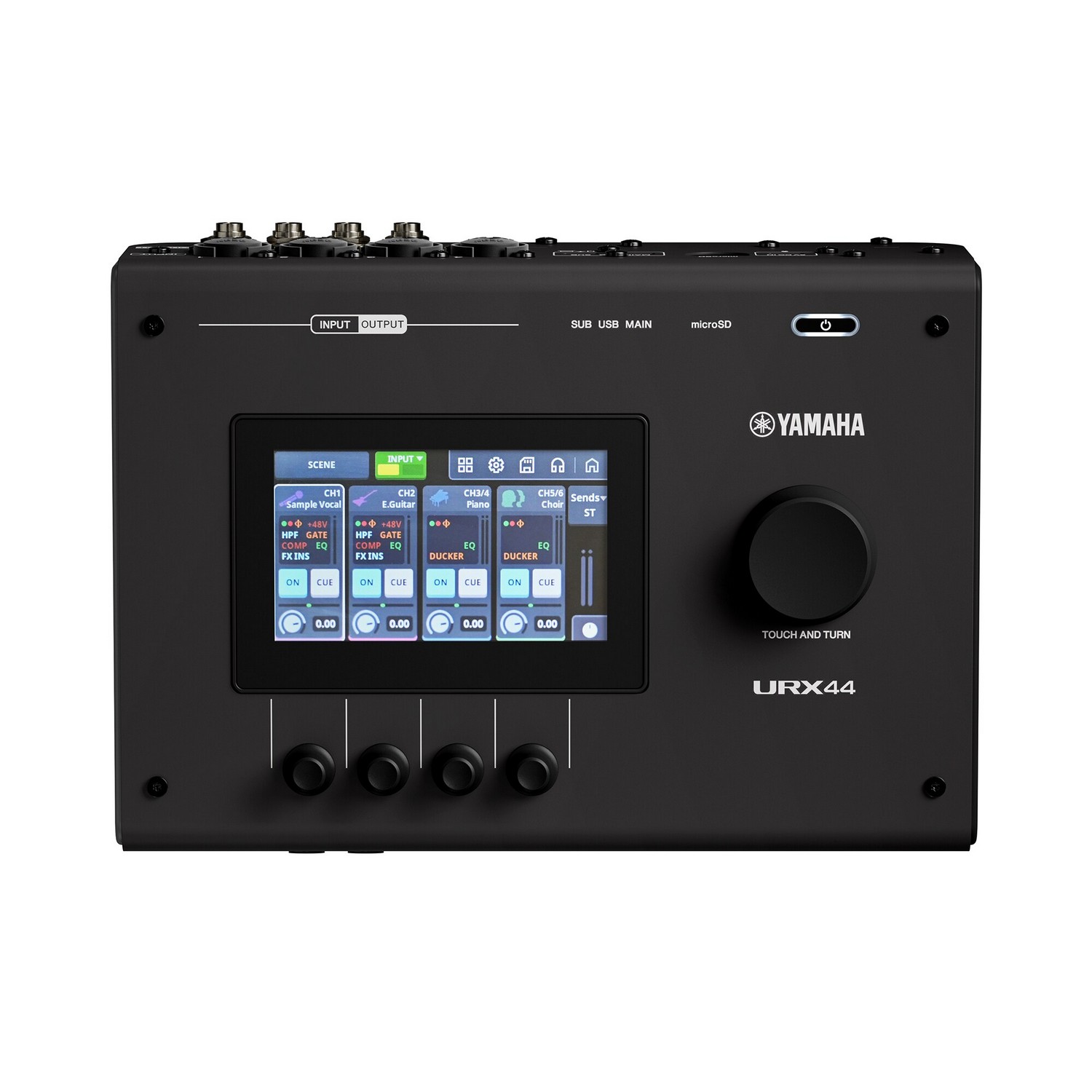 Аудиоинтерфейс Yamaha URX44 Black - 12