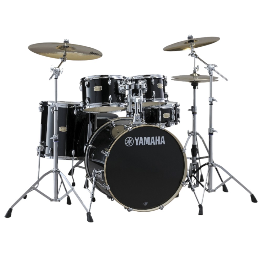 Комплект акустических барабанов Yamaha SBP2F5 RAVEN BLACK - 6