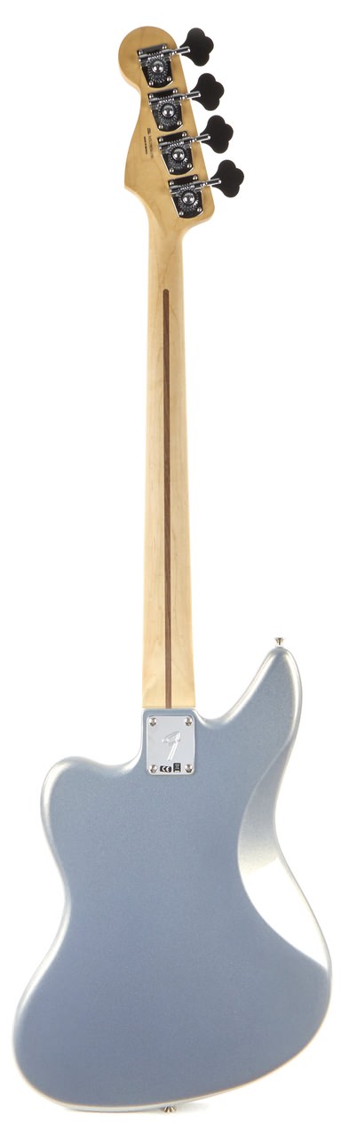Бас-гитара Fender PLAYER Jaguar Bass MN Silver, Серебристый - 7