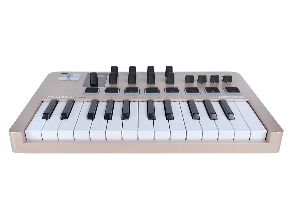 MIDI-клавиатура Arturia MiniLAB 3 Champagne - 14