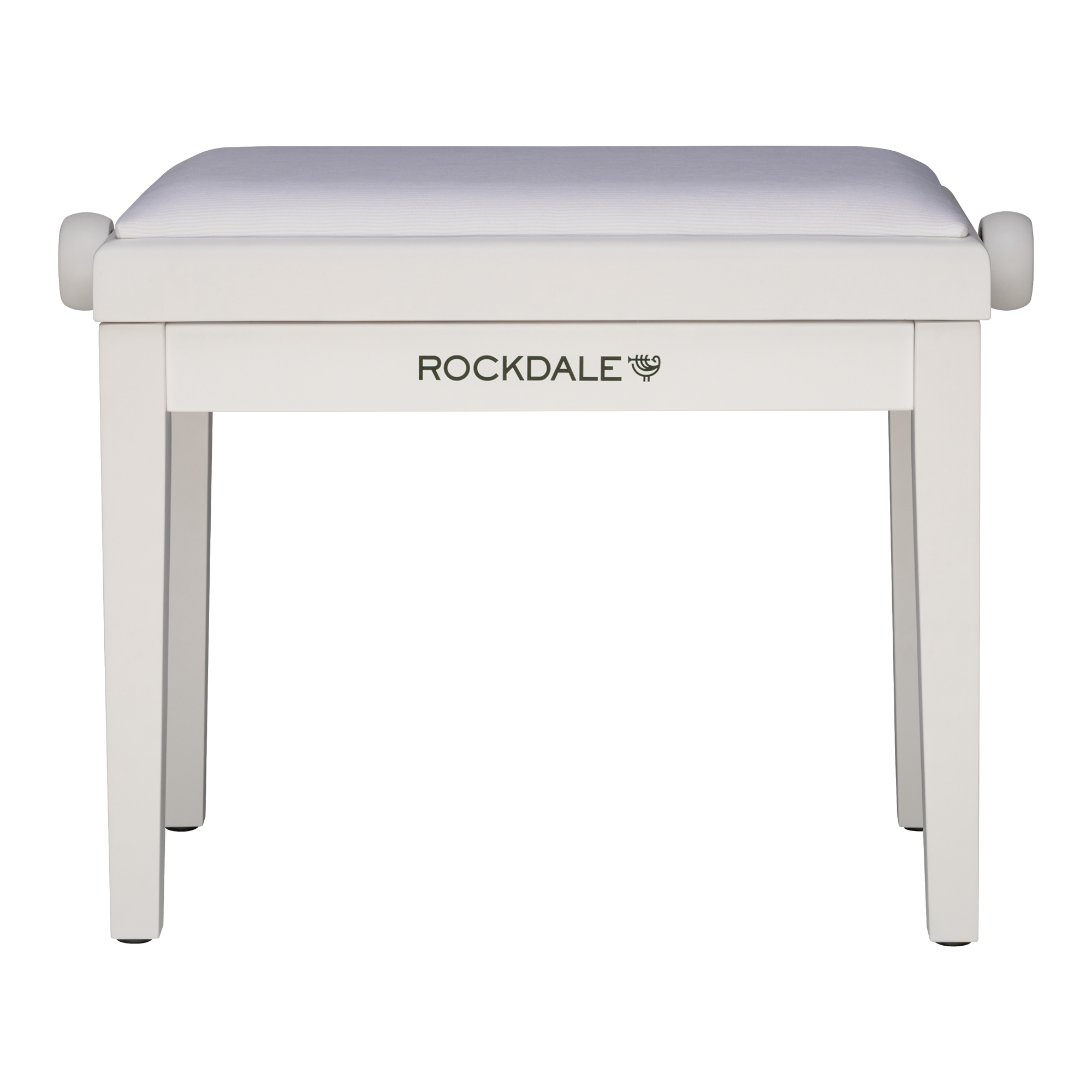 Банкетки для клавишных инструментов Rockdale RHAPSODY 135 SV WHITE - 14