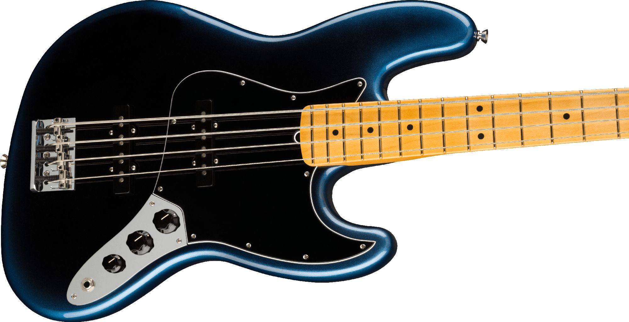 Бас-гитара Fender American PRO II Jazz Bass MN Dark Night - 13