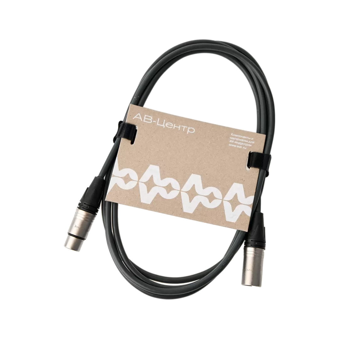 Кабель цифровой/DMX, XLR (3-конт ) AVCLINK CABLE-952/2 - 6