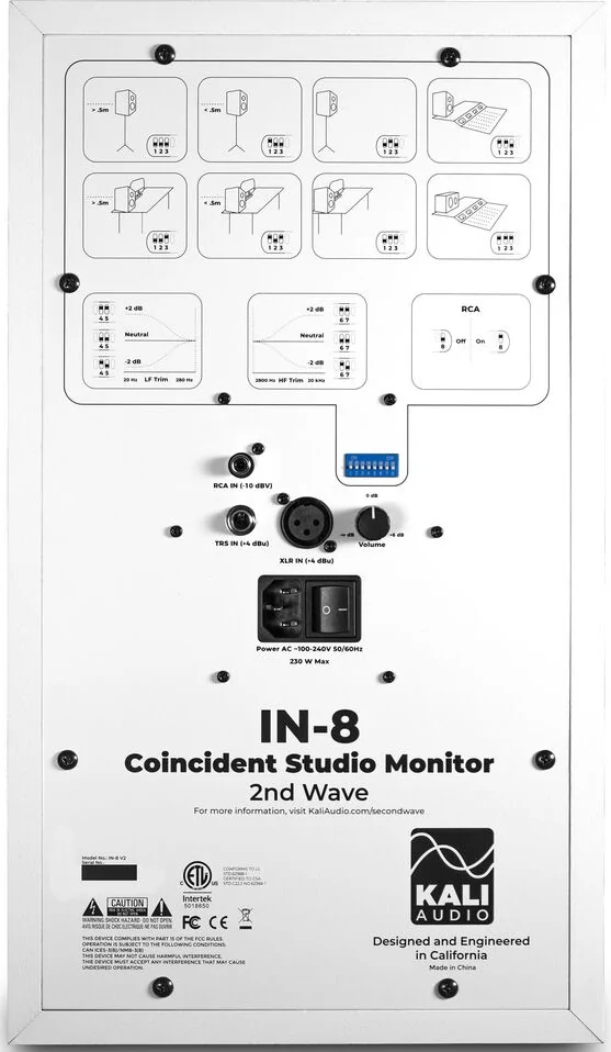Студийный монитор Kali Audio IN-8W V2 - 6