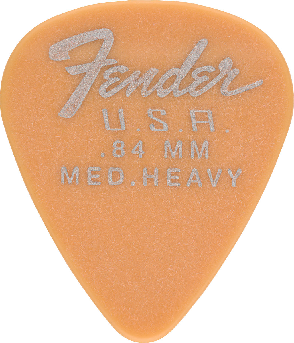Медиаторы Fender 351 DURA-TONE .84 12 PK Butterscotch Blonde - 5