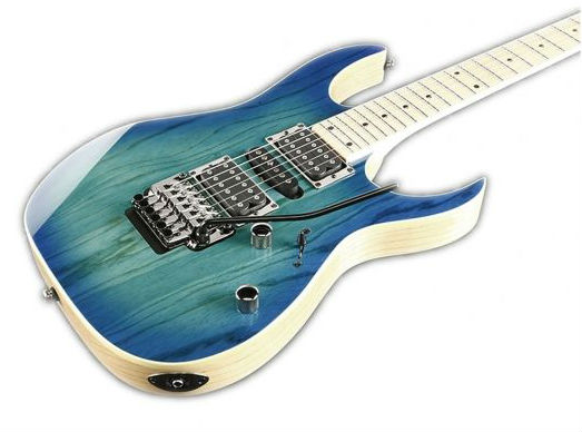 Электрогитара Ibanez RG370AHMZ-BMT, Синий - 5