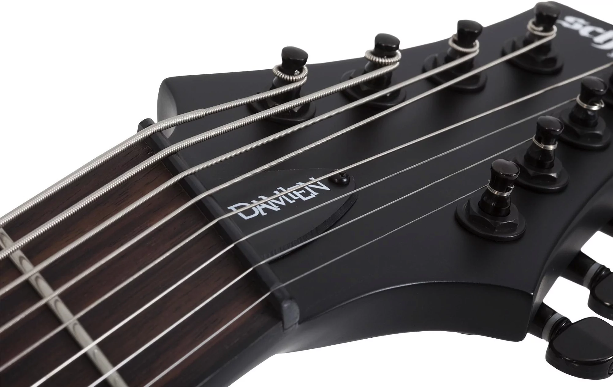Электрогитара Schecter DAMIEN-8 MS Satin Black - 31