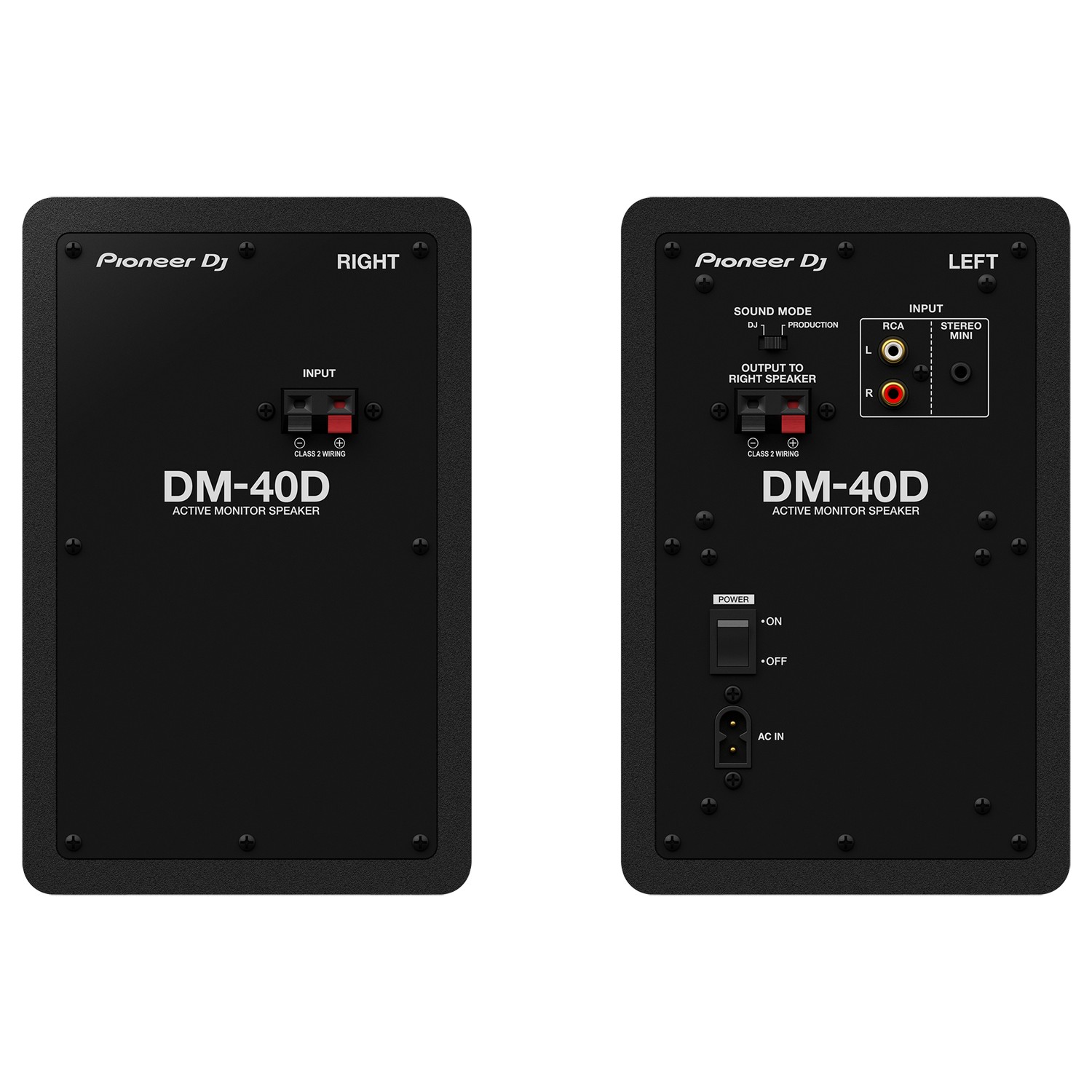 Пара студийных мониторов PIONEER DM-40D - 13