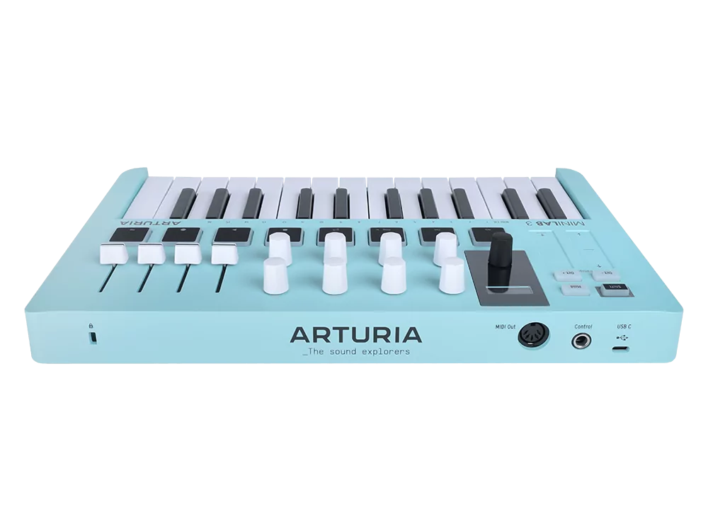 MIDI-клавиатура Arturia MiniLAB 3 Aquamarine - 21