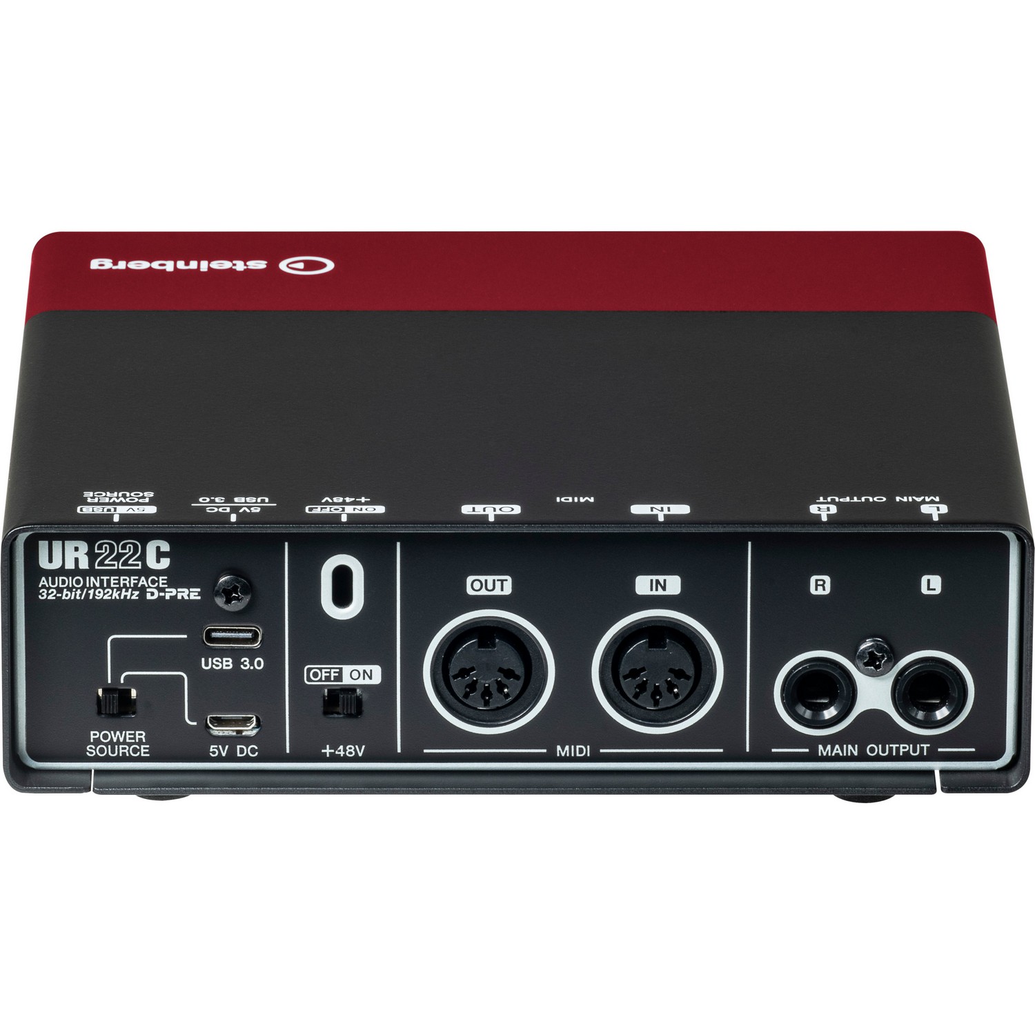 Аудиоинтерфейс Steinberg UR22C Red 2x2 - 16