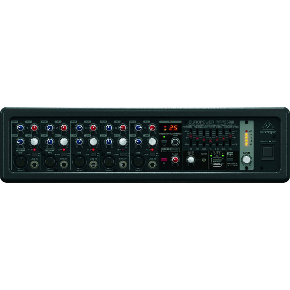 Микшер с усилителем Behringer PMP550M - 6