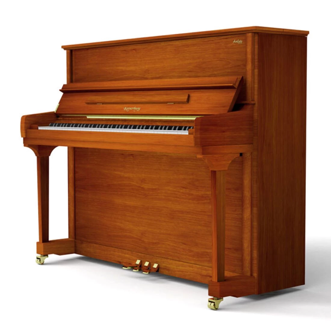 Акустическое пианино Kayserburg KA3X (A124) Grained Walnut polish - 2