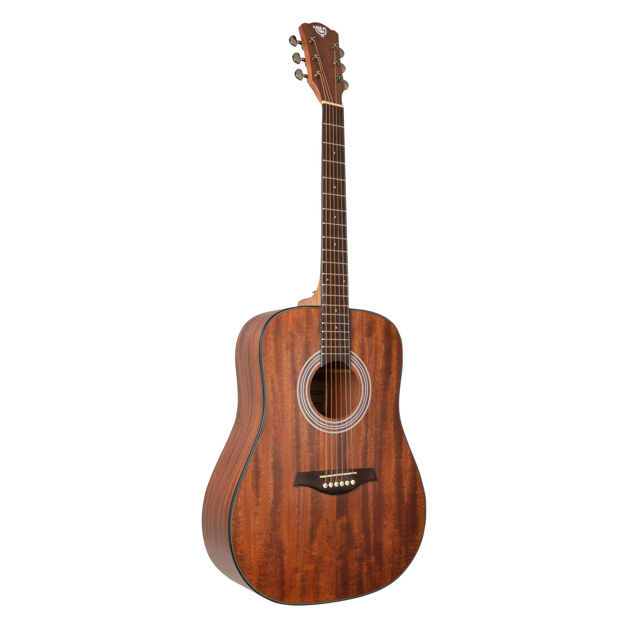 Акустическая гитара Rockdale Aurora D6 All-Mah Satin, Махагони - 13