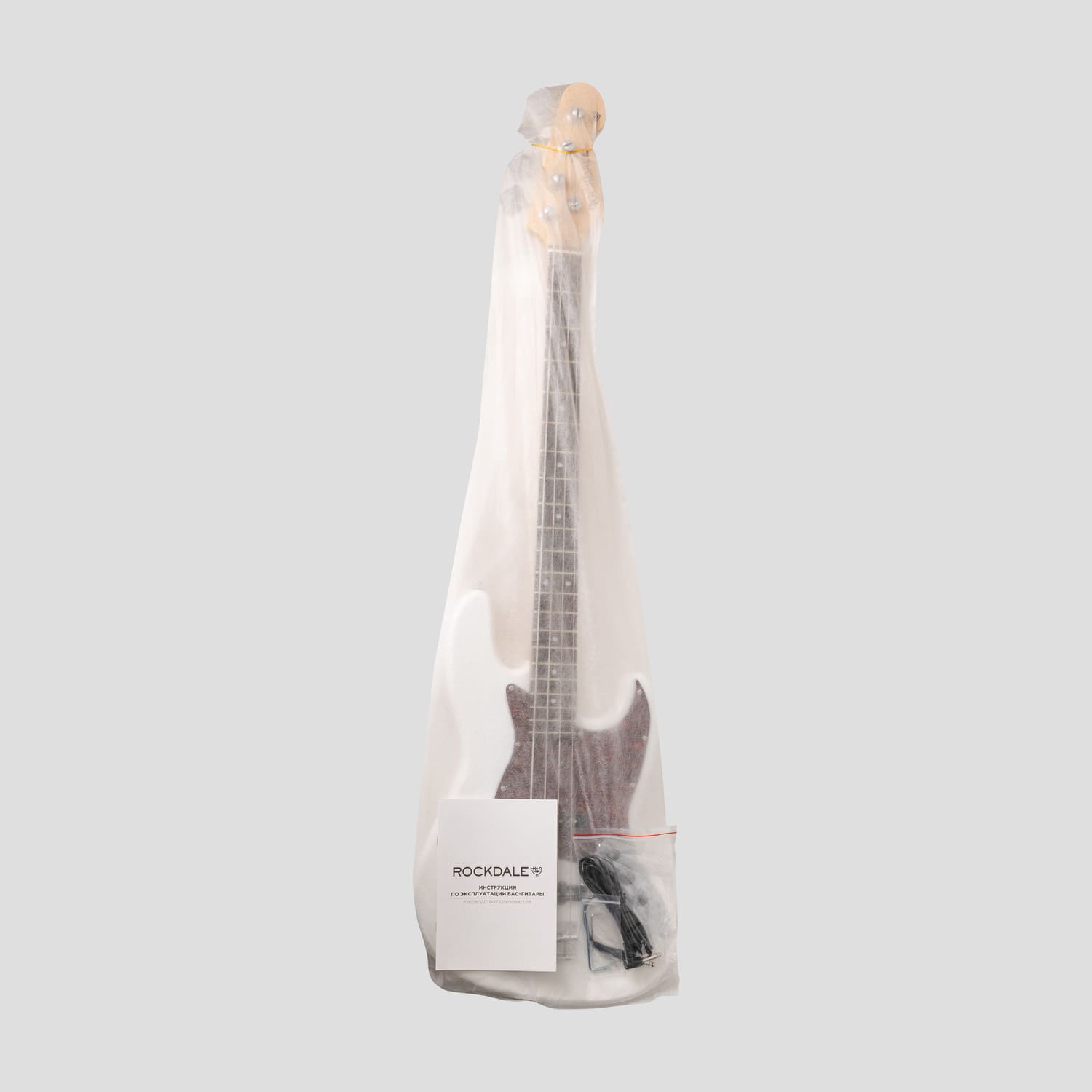 Бас-гитара Rockdale Classic JB Bass White - 21