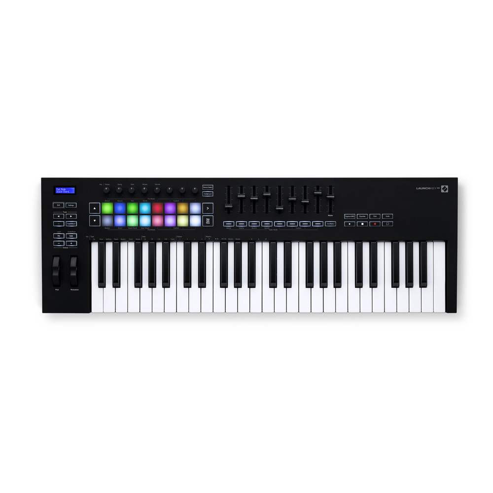 MIDI-клавиатура Novation Launchkey 49 MK3, Черный - 2