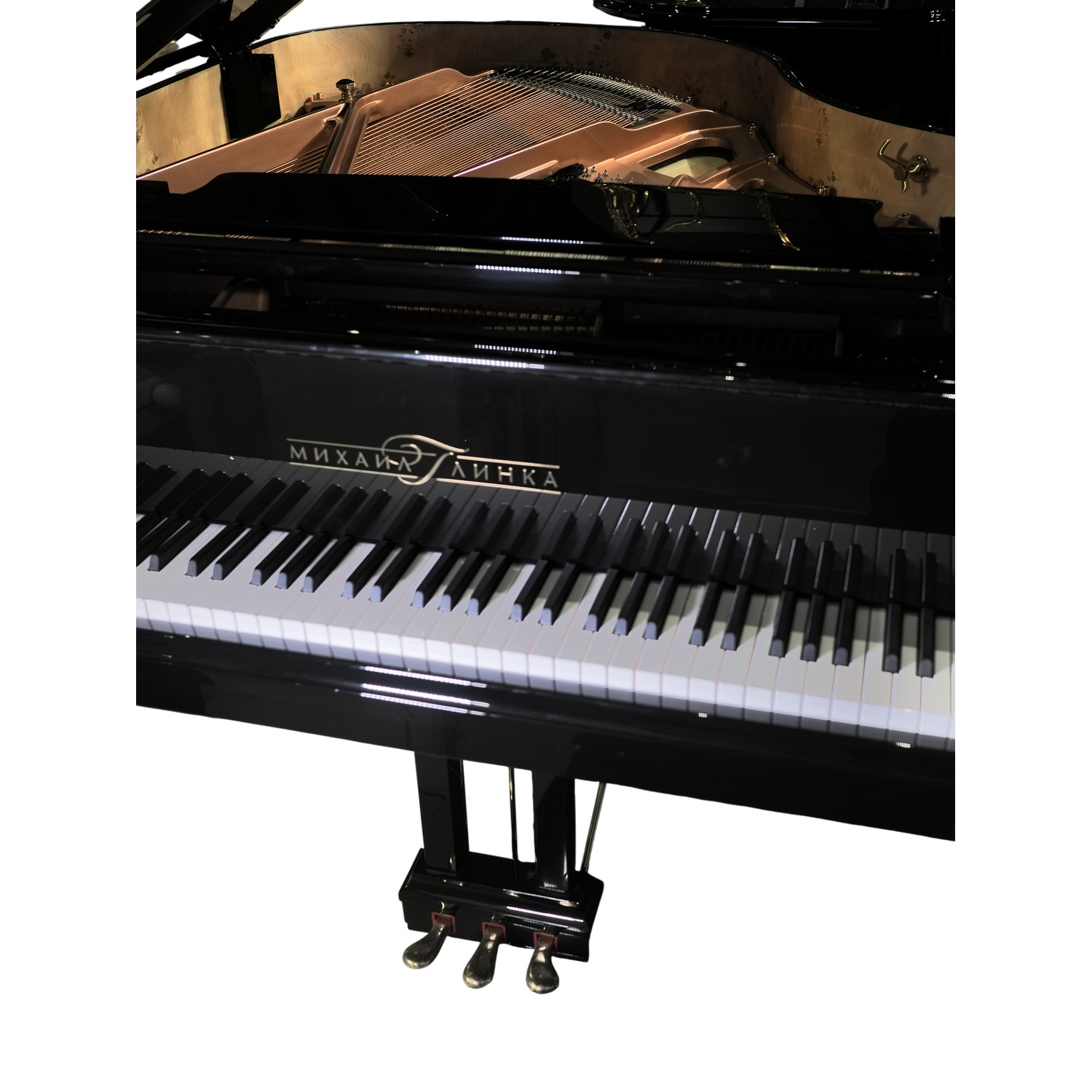 Акустический рояль Михаил Глинка T-183 черный, полированный - 14