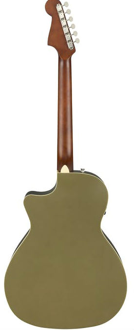 Акустическая гитара Fender Newporter Player Olive Satin, Оливковый - 7