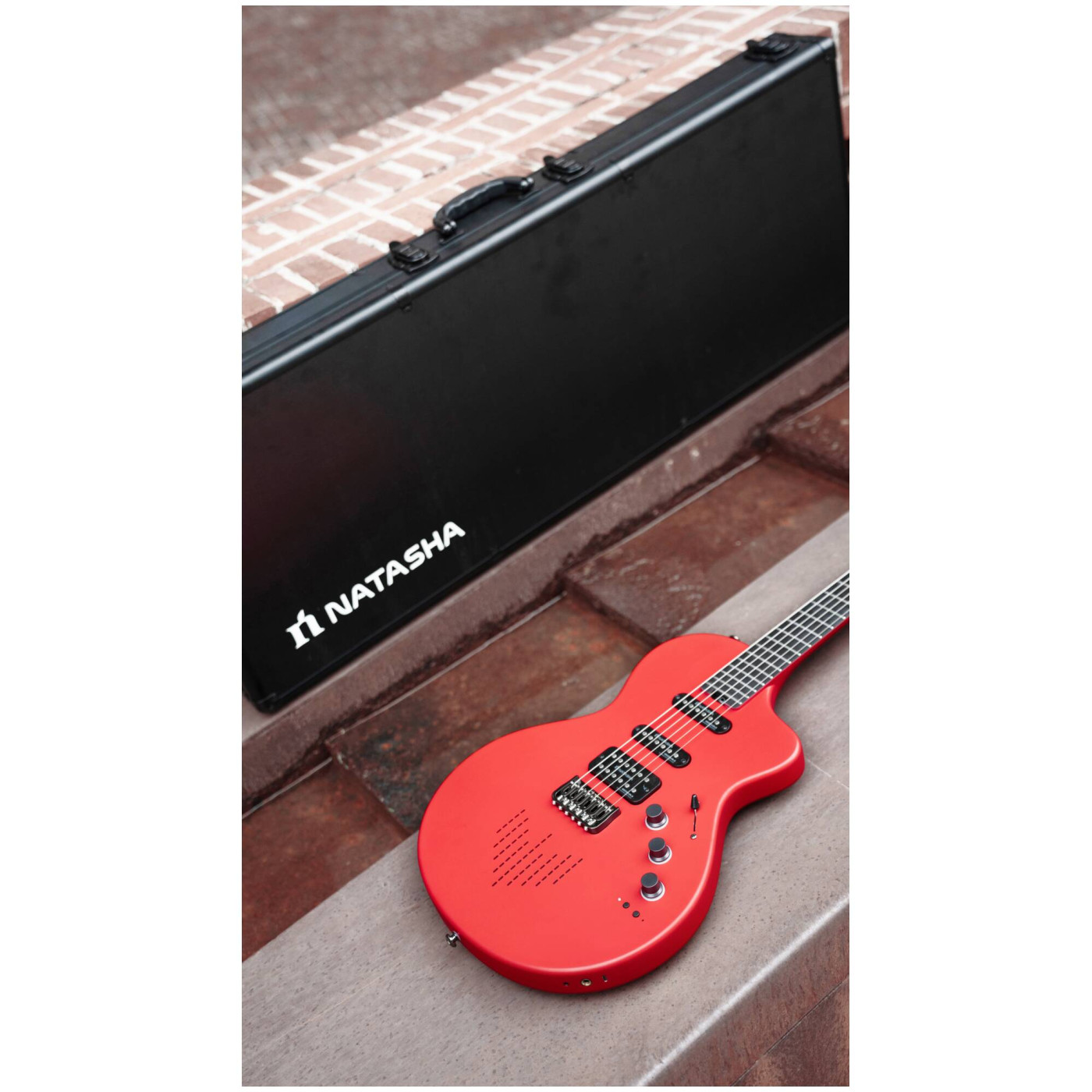Смарт-электрогитара Natasha SEEKER Imperial Red - 40