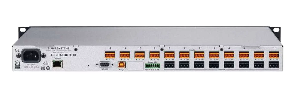Аудиопроцессор Biamp TesiraFORTE CI - 5