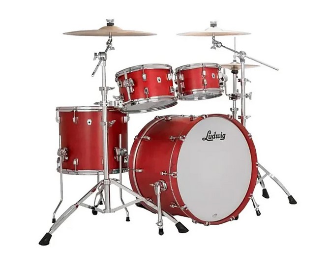 Набор барабанов Ludwig LN34204FTX-PR NeuSonic Rapid Mod2, красный - 4