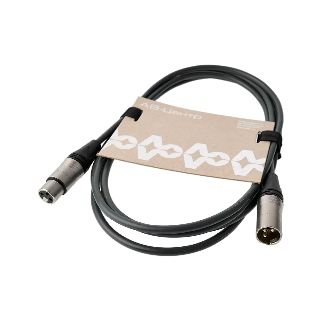 Кабель цифровой/DMX, XLR (3-конт ) AVCLINK CABLE-952/2 - 7