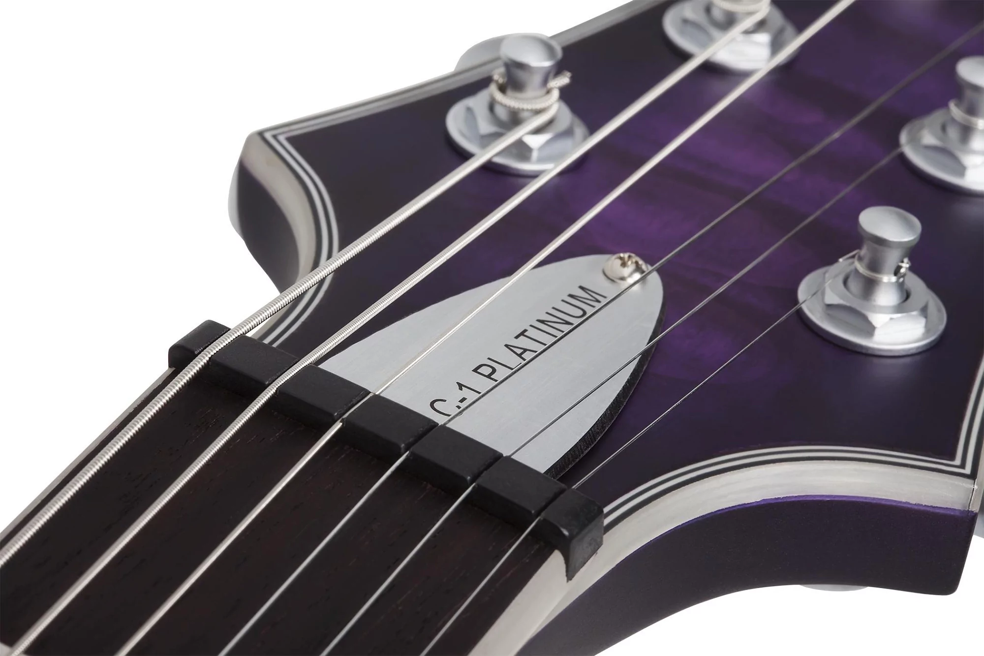 Электрогитара Schecter C-1 PLATINUM Satin Purple Burst - 28