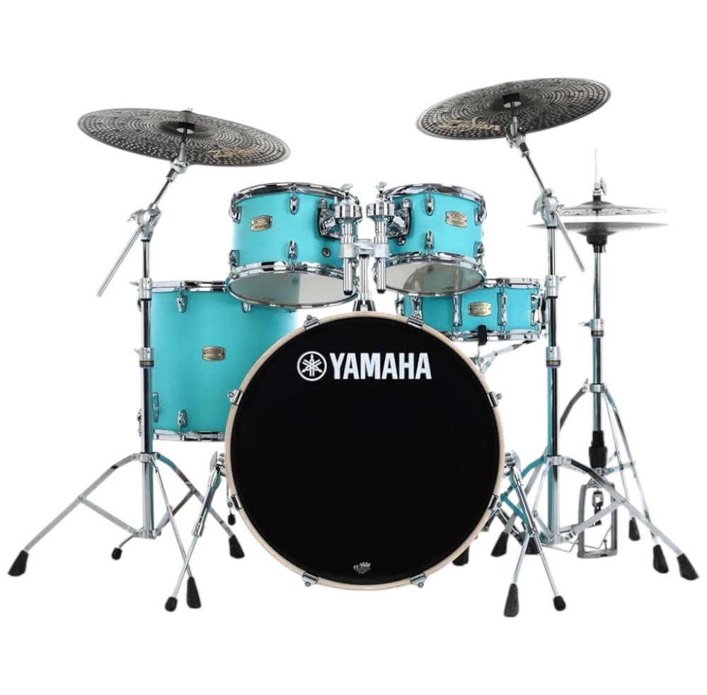 Комплект акустических барабанов Yamaha SBP2F5 MATTE SURF GREEN - 6