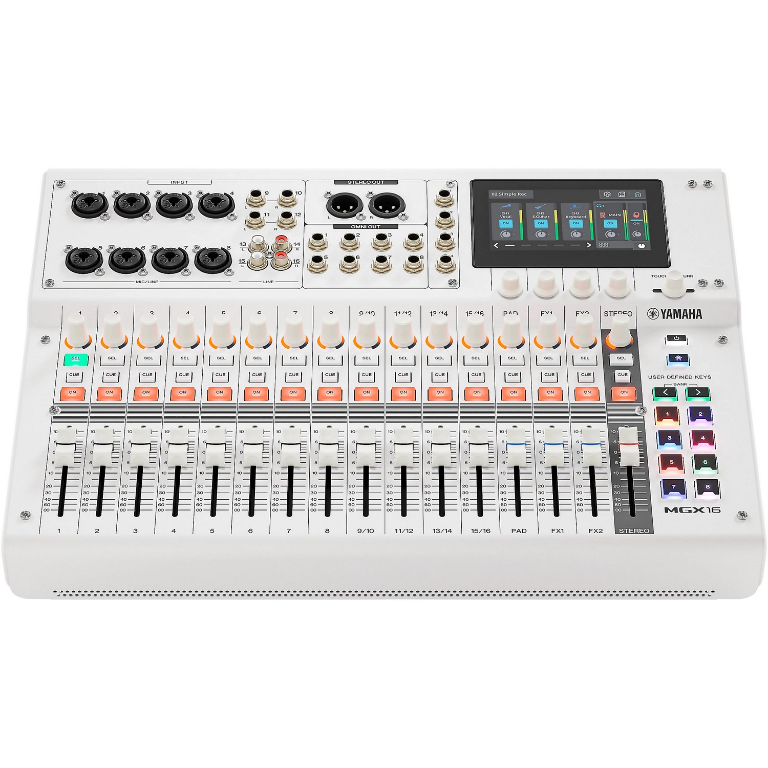Цифровой микшер Yamaha MGX16 White - 11