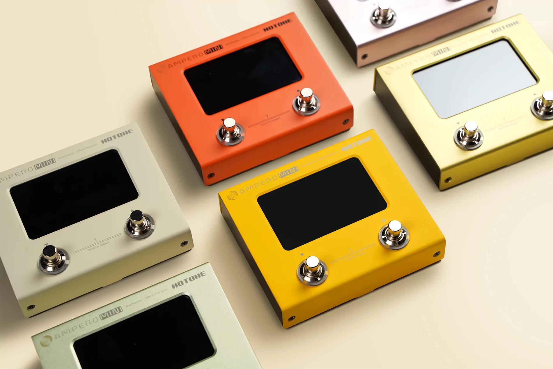 Гитарный процессор эффектов Hotone Ampero Mini Orange Оранжевый - 6