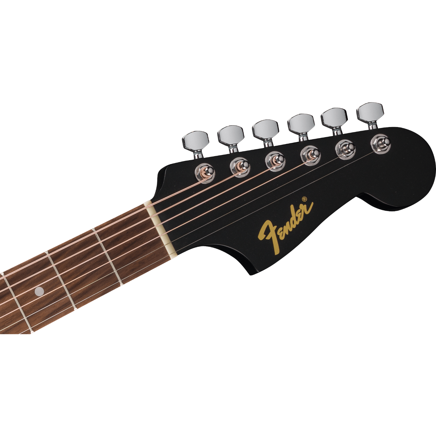 Акустическая гитара Fender Ca Debut Redondo Ce Blk, Чёрный - 12