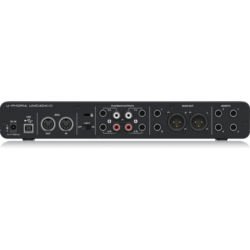 Аудиоинтерфейс Behringer UMC404HD - 7