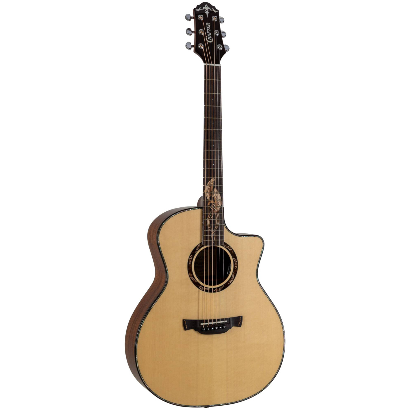 Электроакустическая гитара Crafter SM G-MAHOce - 12