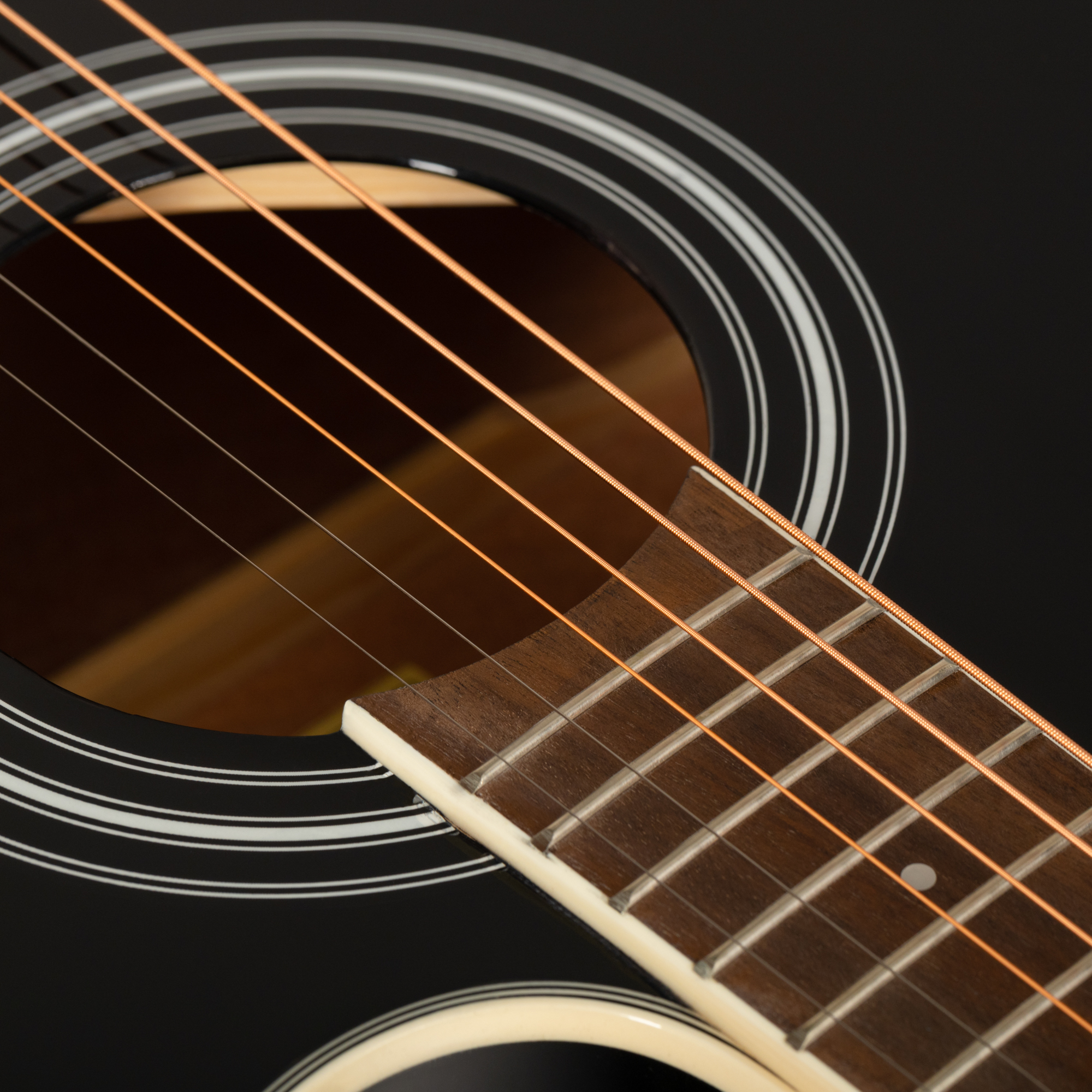 Акустическая гитара Rockdale Aurora D6 C Bk Gloss - 16