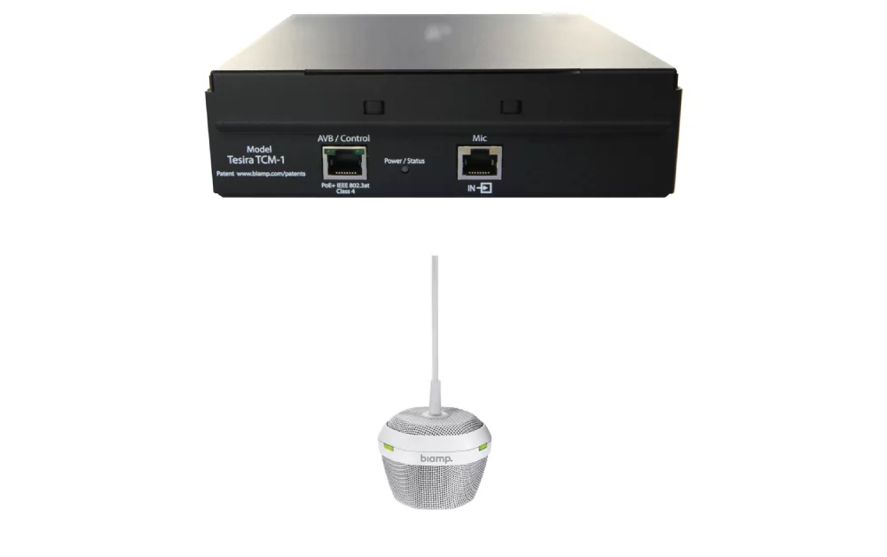 Потолочный микрофон Biamp Parle TCM-1 White - 2