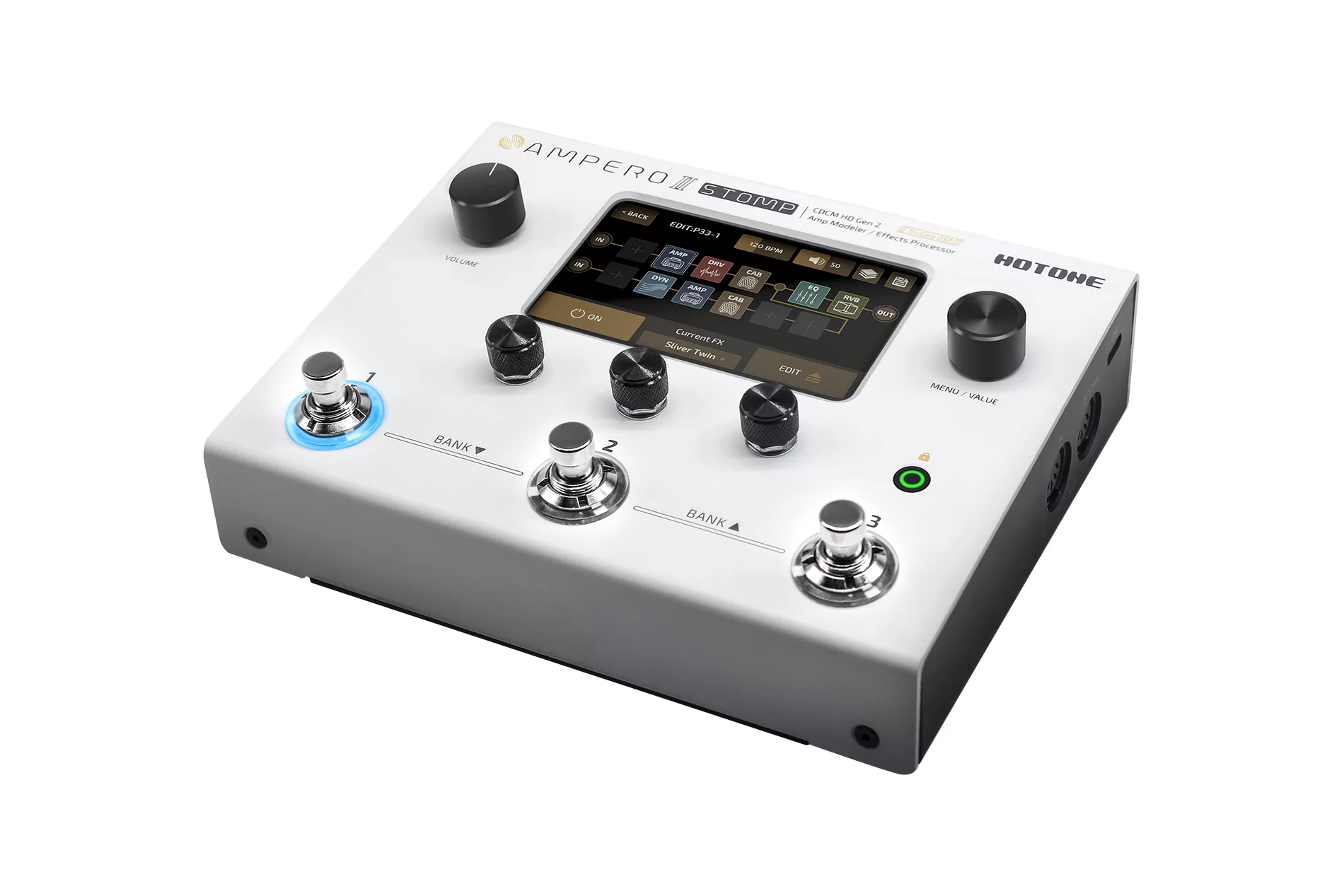 Гитарный процессор эффектов Hotone Ampero II Stomp - 12